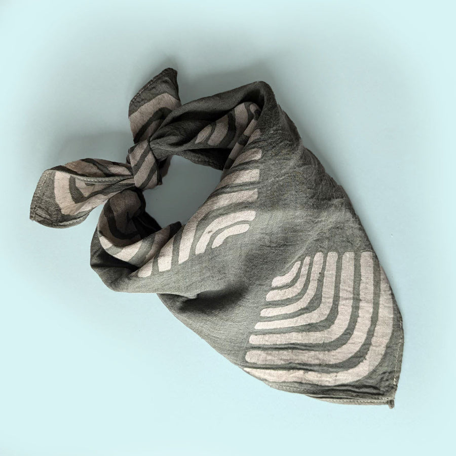 Olive Gray Bandana