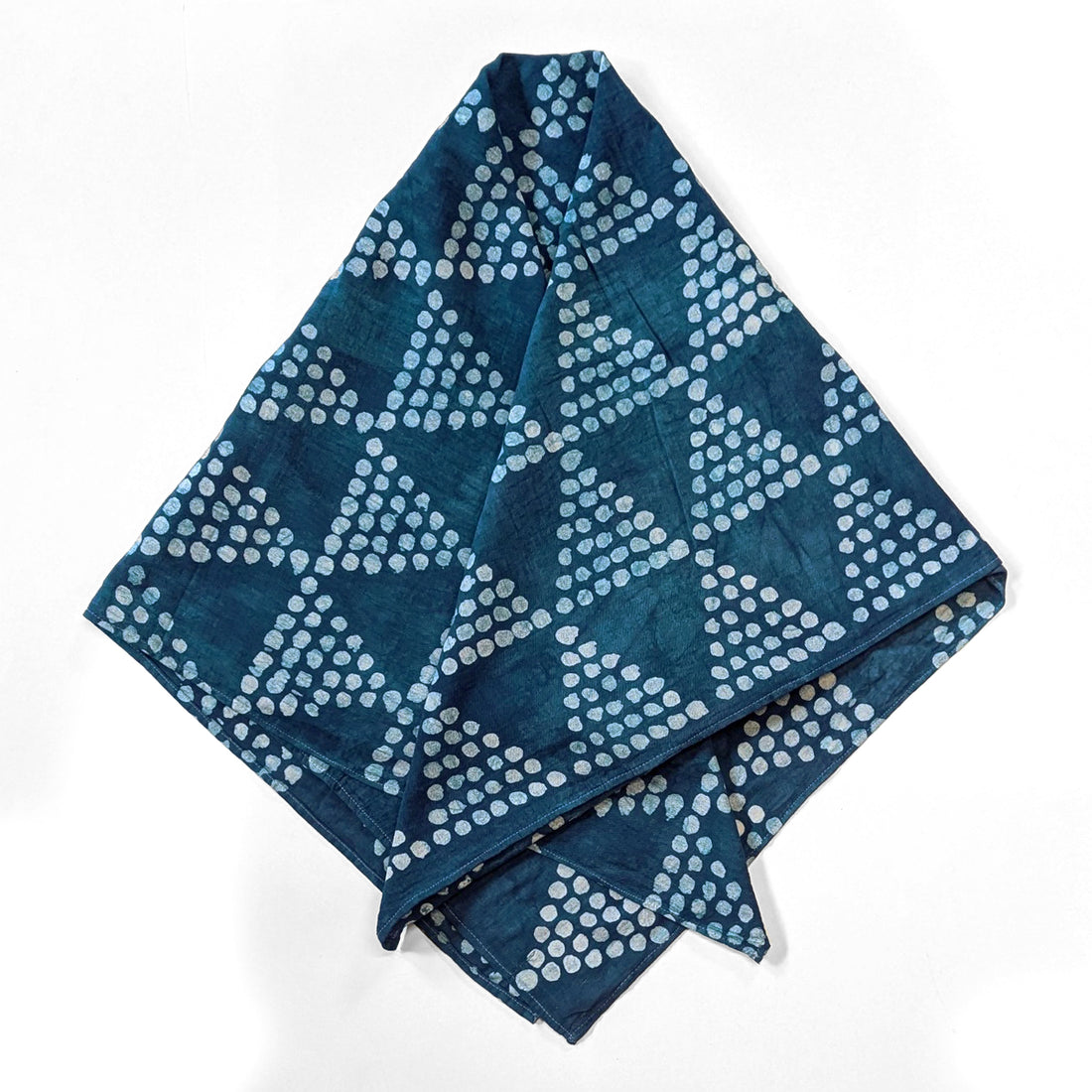 Deep Teal Square Scarf