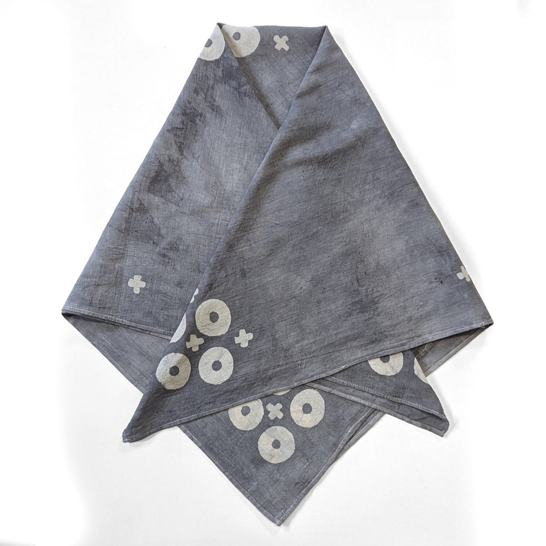 Light Gray Square Scarf